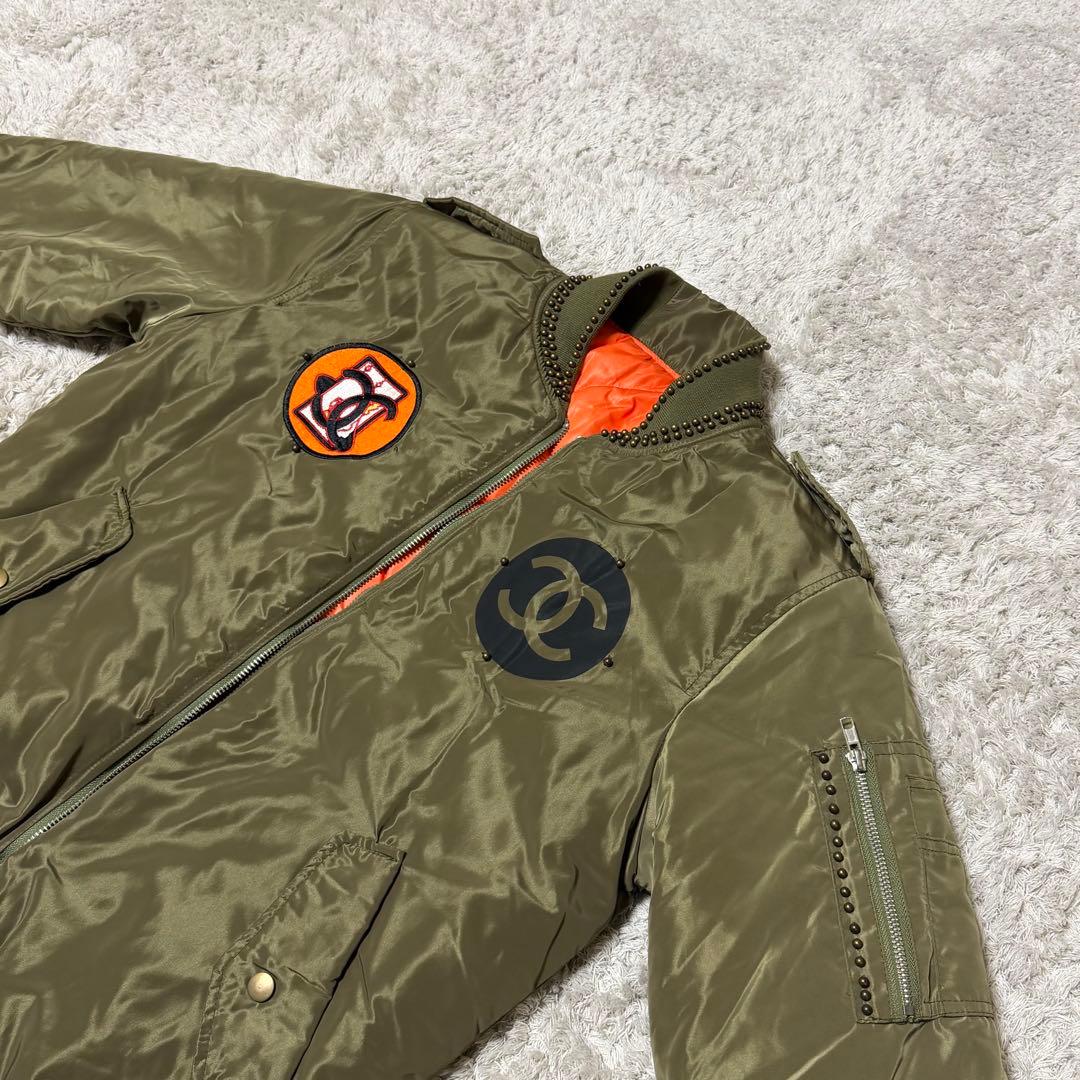 G-DRAGON着用 CHANEL MA-1フライトジャケット パロディ