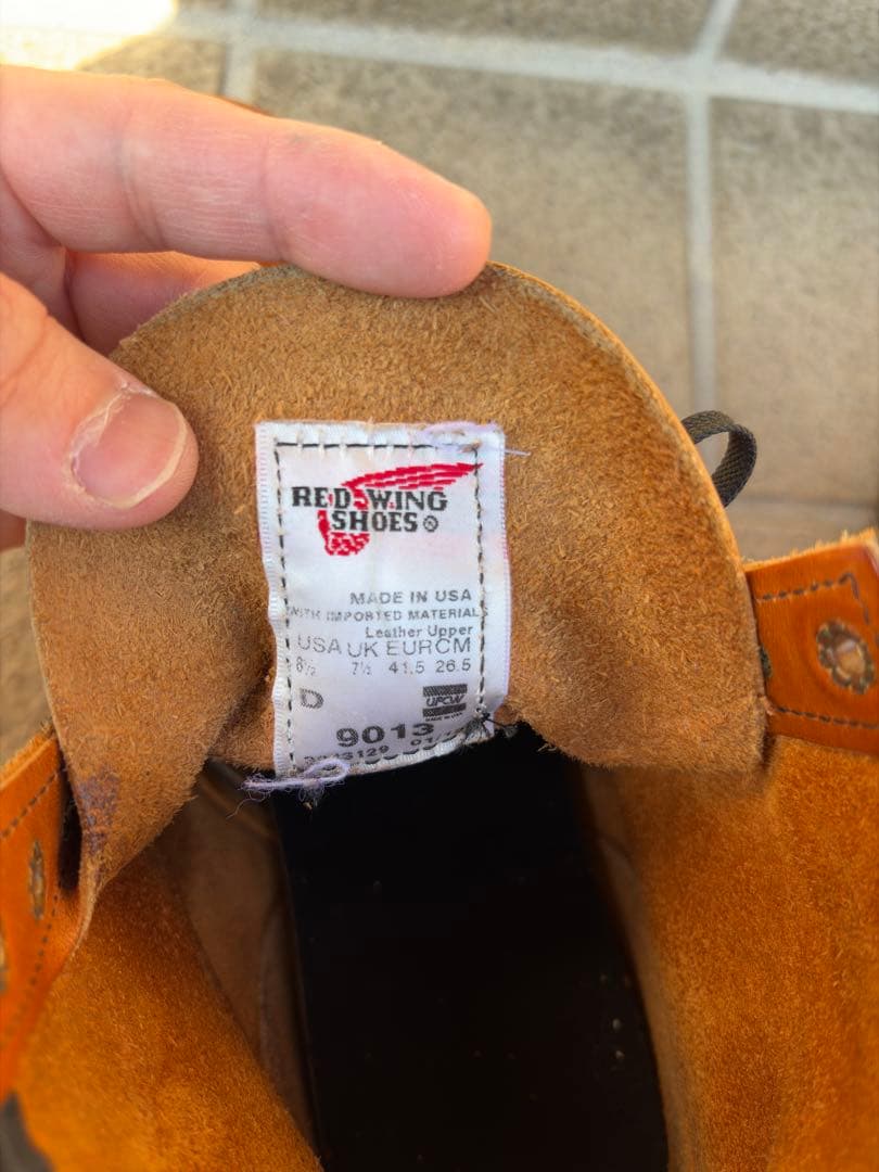 RED WING 9013 ベックマン ソール交換済み 8 2/1