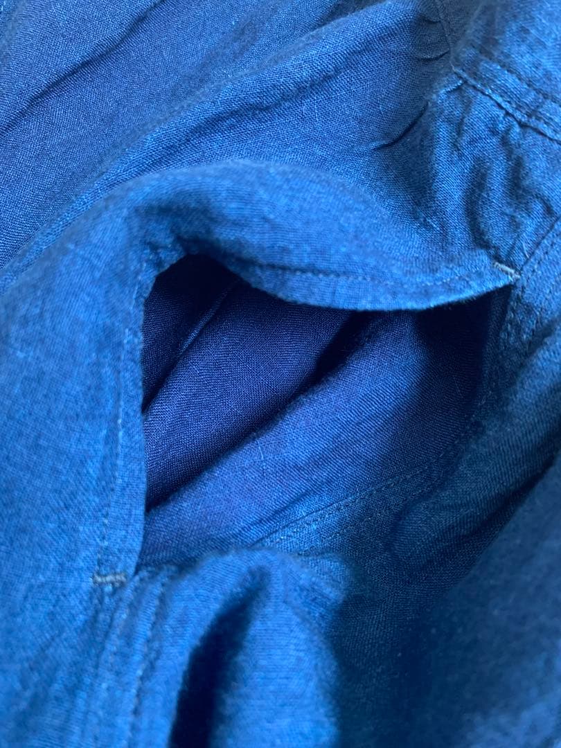 ICHI Antiquites イチアンティークス リネン シャツワンピース