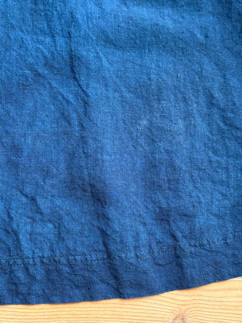 ICHI Antiquites イチアンティークス リネン シャツワンピース