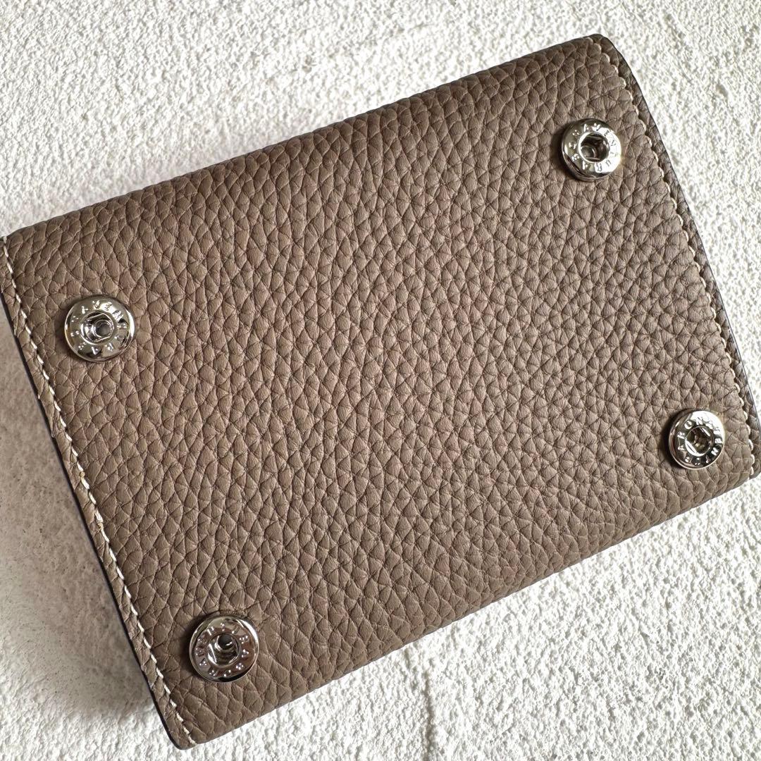 新品未使用 ボナベンチュラ ベアトリーチェ トリフォールド 財布 エトープ