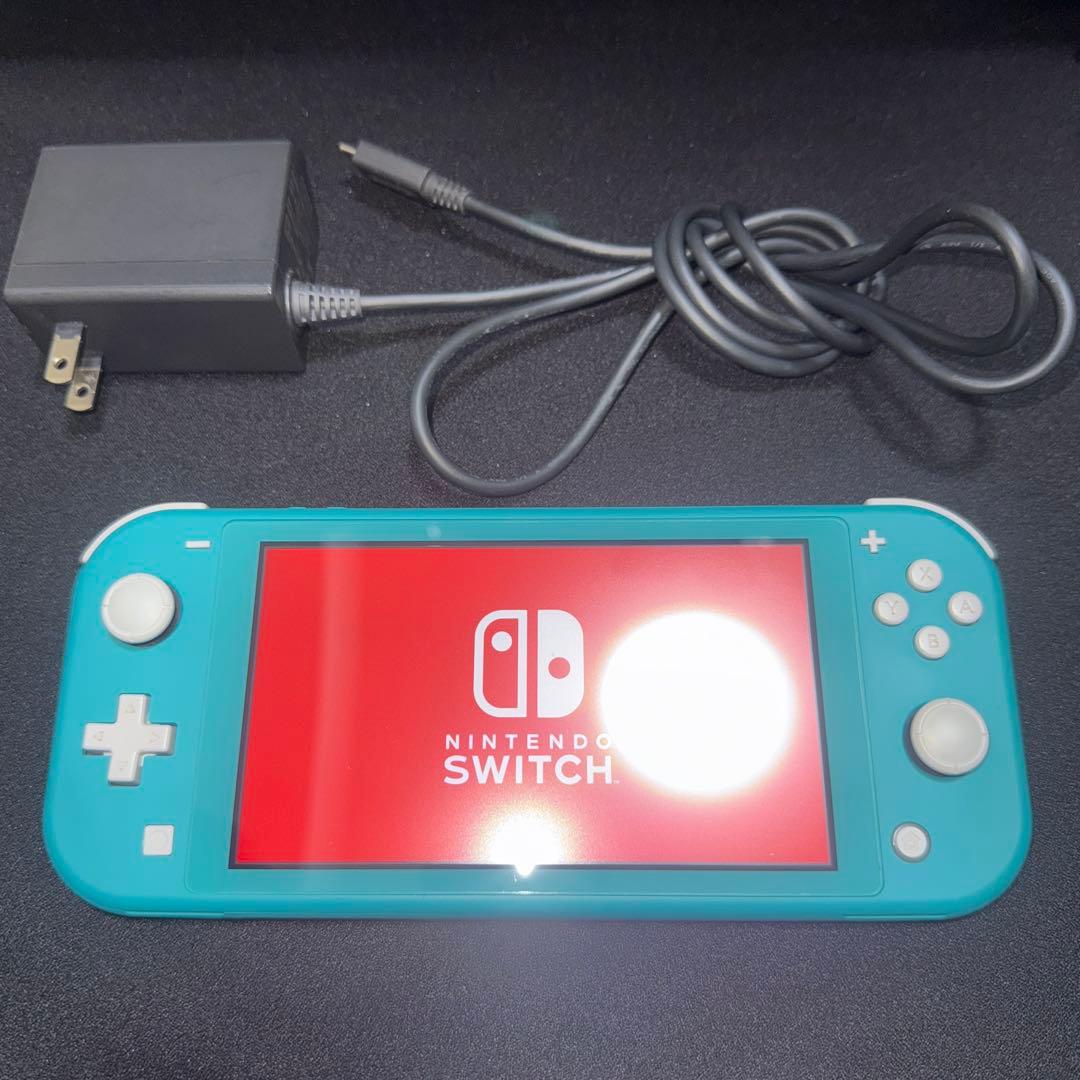 Nintendo Switch Lite ターコイズ 動作OK‼️充電器付き