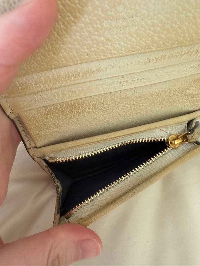 Gucci GGパターン 二つ折り財布