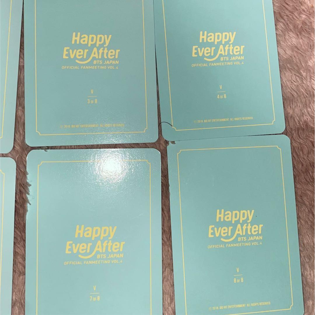 テヒョン ミニフォト Happy ever after トレカ フォト ハピエバ