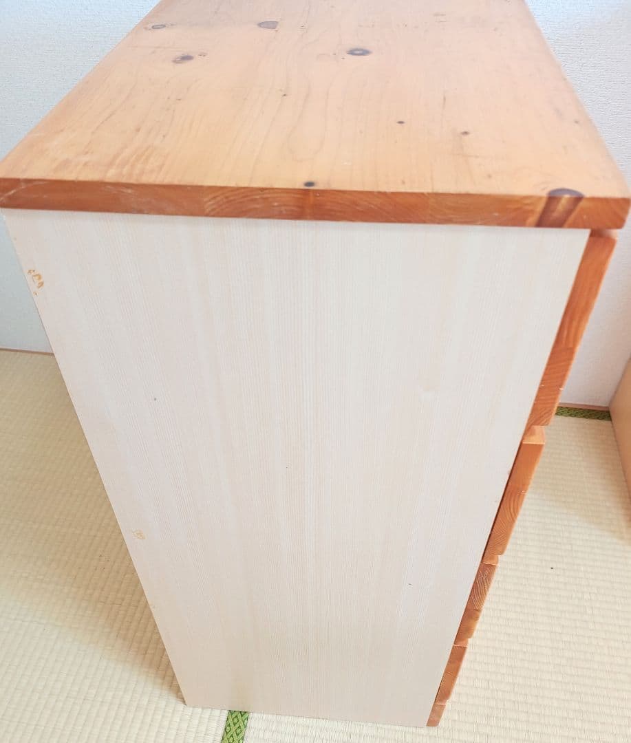 無印良品　パイン材　チェスト　廃盤品