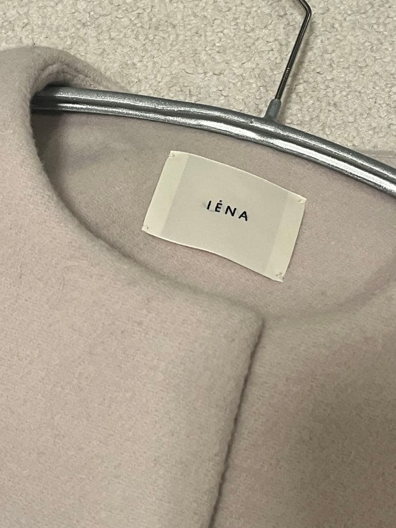 【IENA】ノーカラーコート