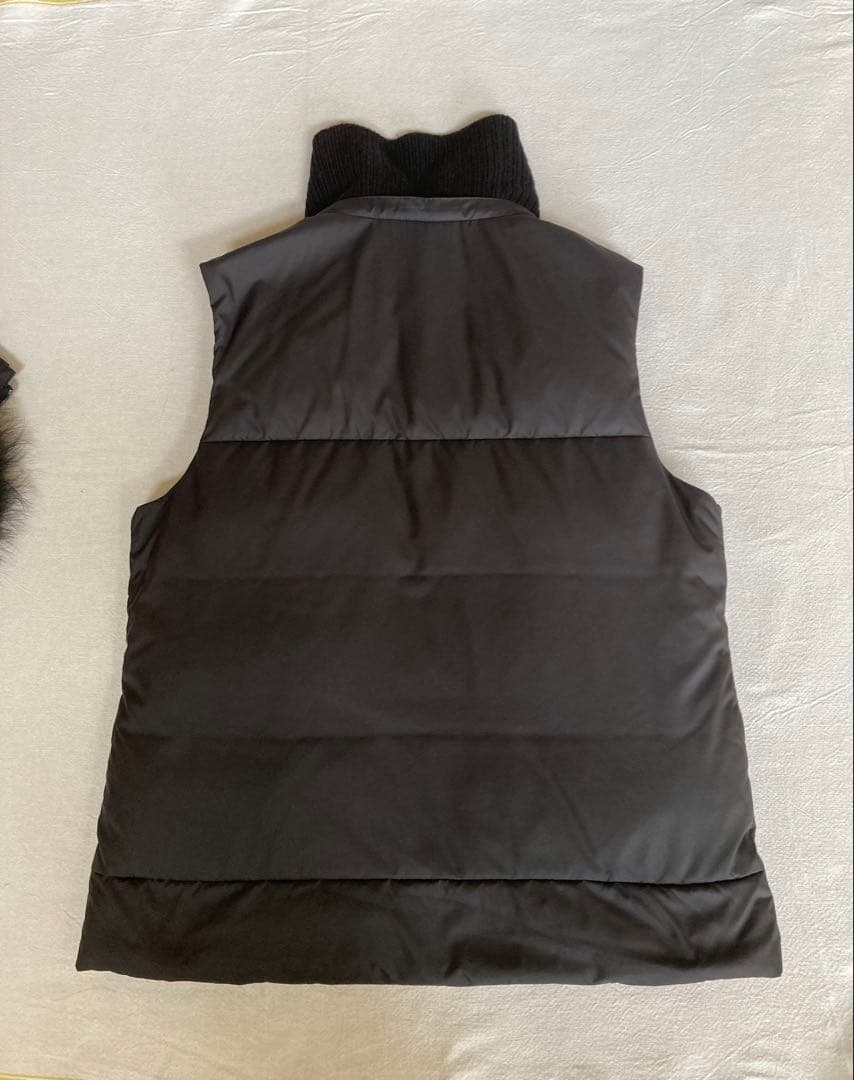 セオリー 3WAY ダウンベスト 黒　美品