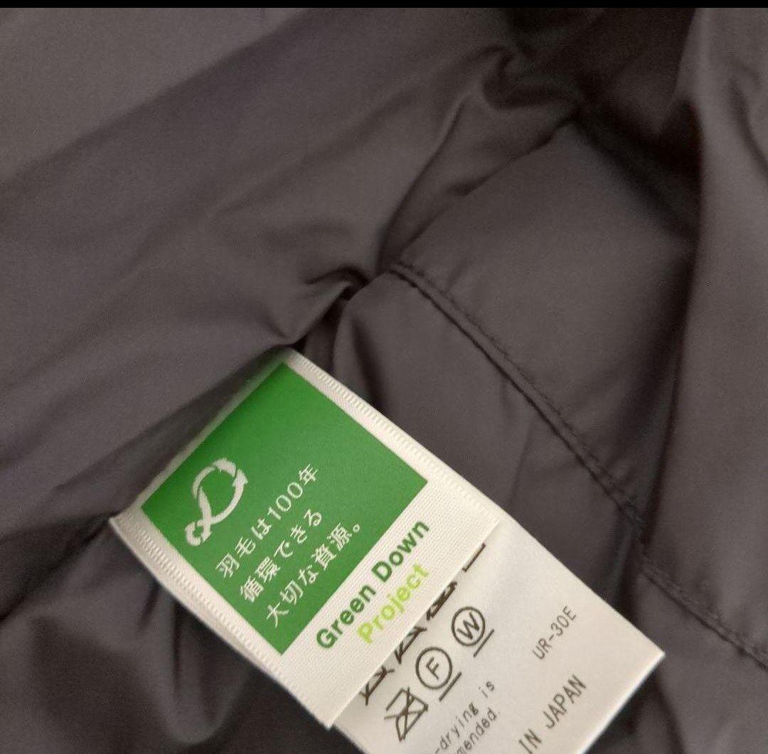 NANGA AURORA ダウンジャケット ベージュ フード付き