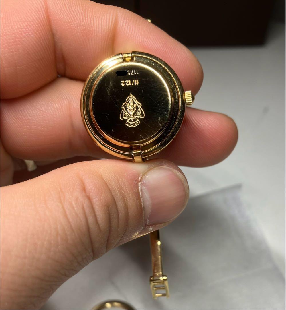 あ*し様 GUCCI チェンジベゼル バングルウォッチ アナログ腕時計・稼働品