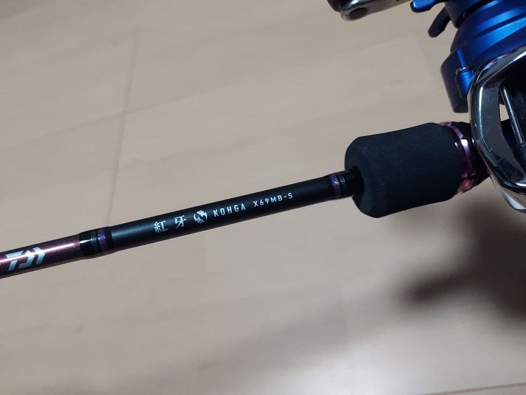 チャッキー　タイラバ　真鯛　ロッド　紅牙X　リール　本体　セット