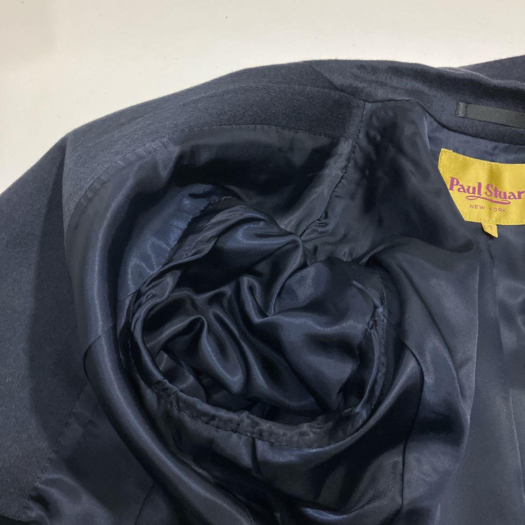 【溢れる高級感】ポールスチュアート　カシミヤ100% ロングチェスターコート