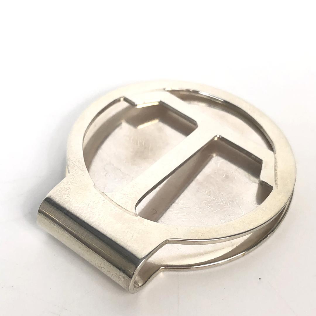 10F480 ティファニー T イニシャル マネークリップ シルバー925 銀