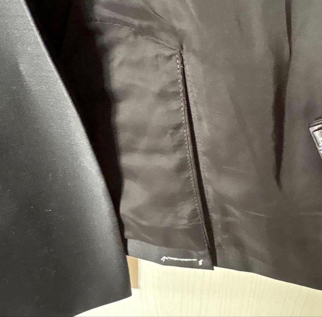 未使用☆ セオリーリュクス ノーカラージャケット黒36