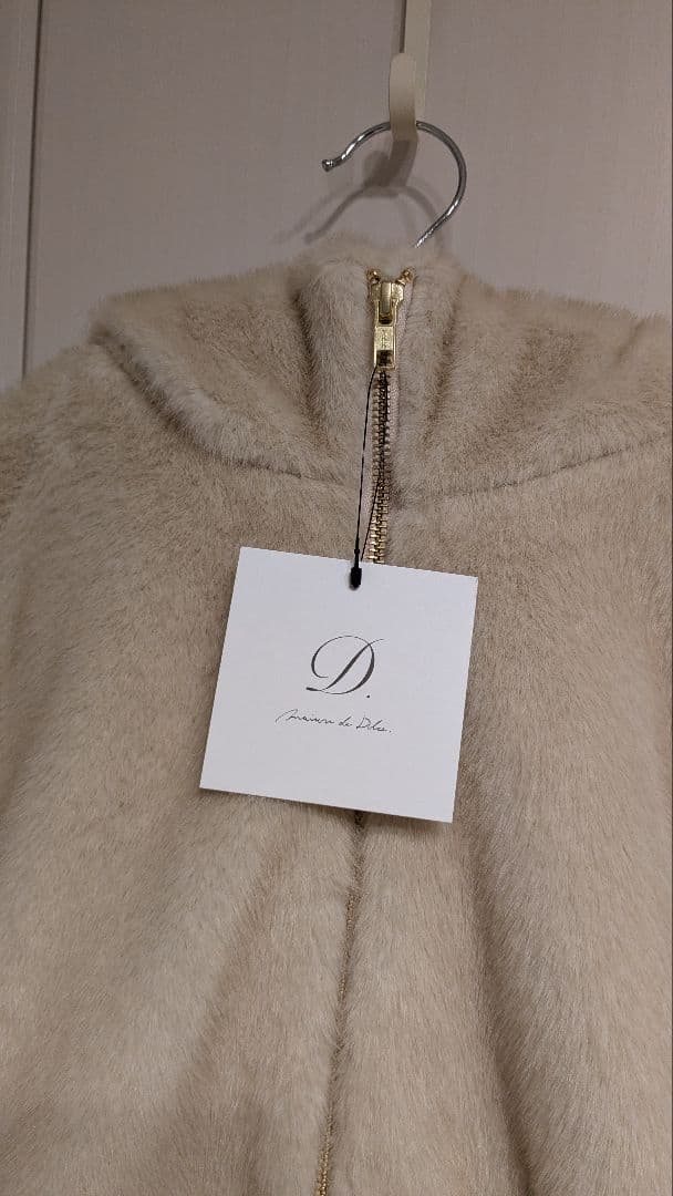 ●最終価格●maison de Dolce　メゾンドドルチェ　テディポンチョ