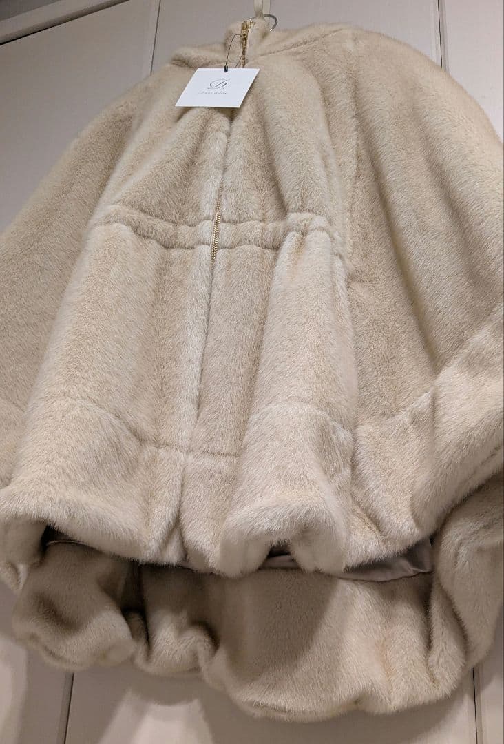 ●最終価格●maison de Dolce　メゾンドドルチェ　テディポンチョ