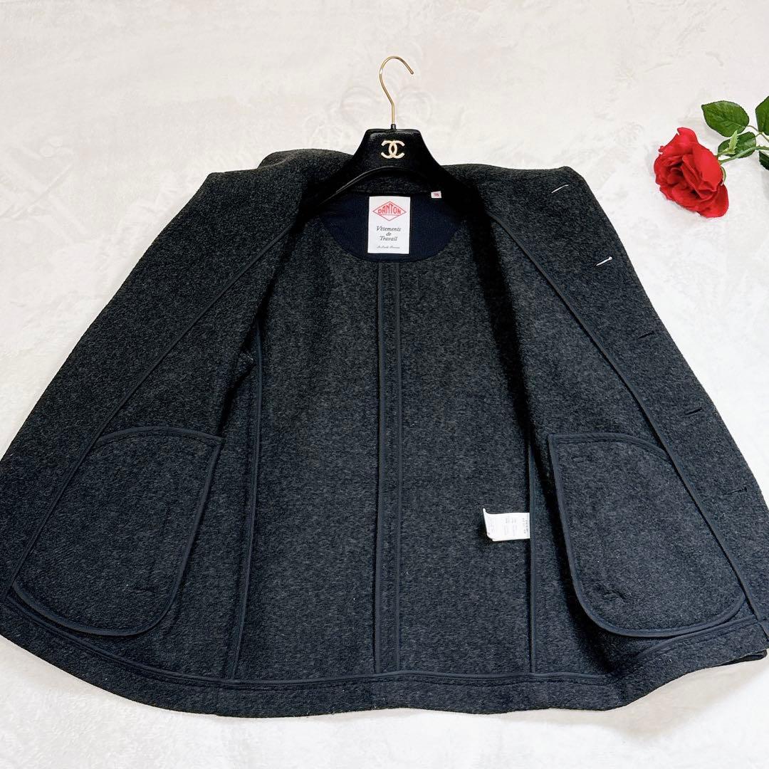 新品同様✨　danton ピーコート　￼グレー　38 ウール