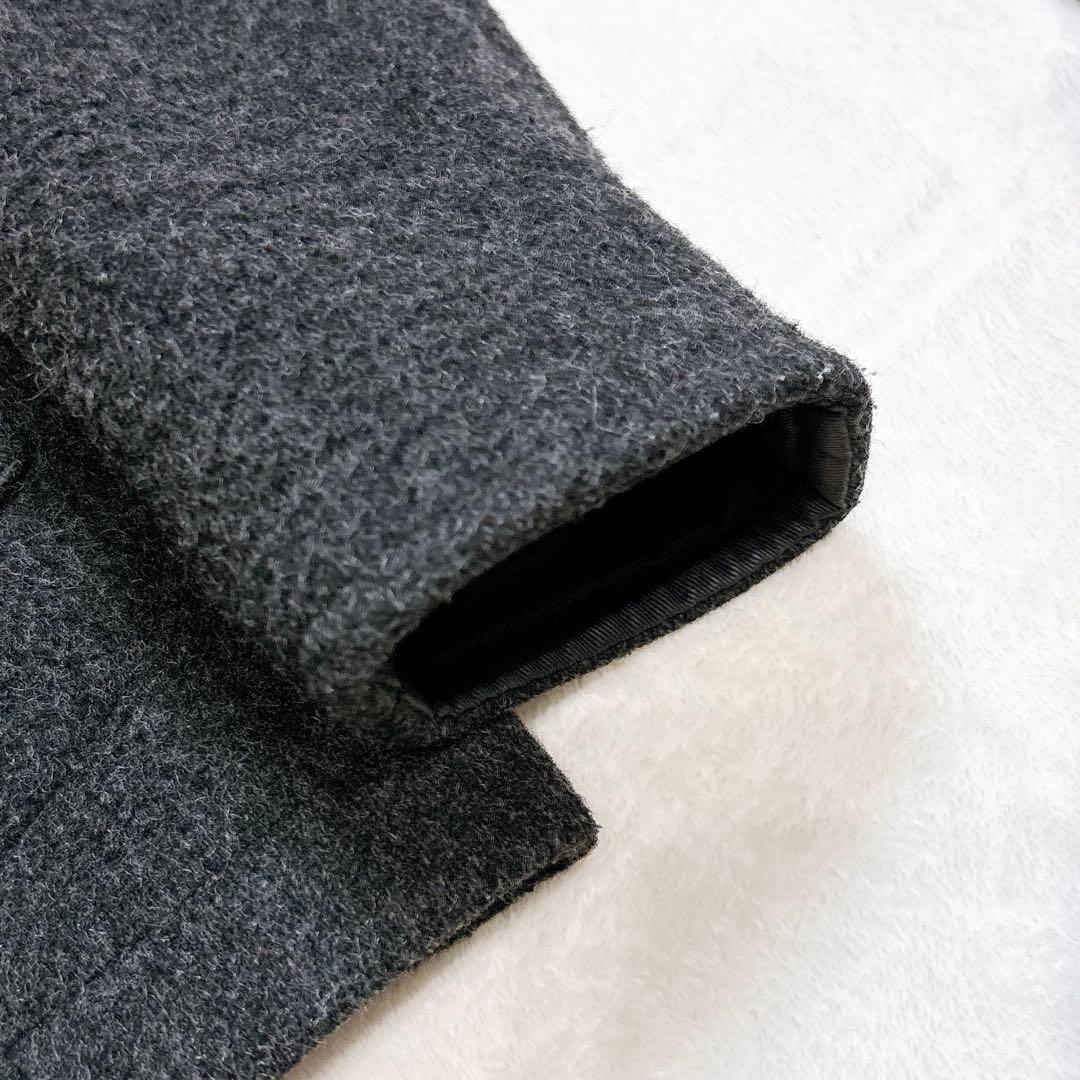 新品同様✨　danton ピーコート　￼グレー　38 ウール