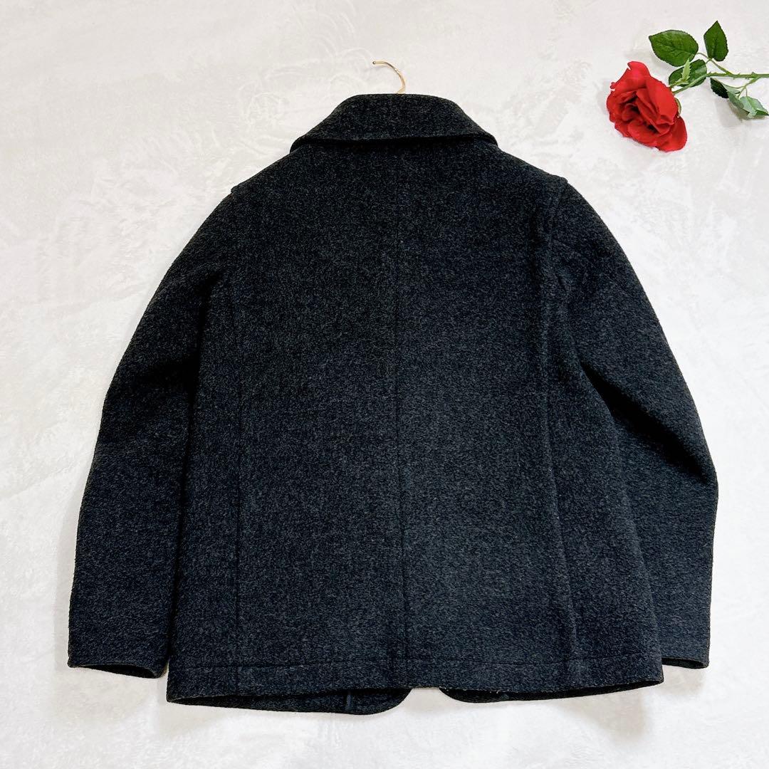 新品同様✨　danton ピーコート　￼グレー　38 ウール