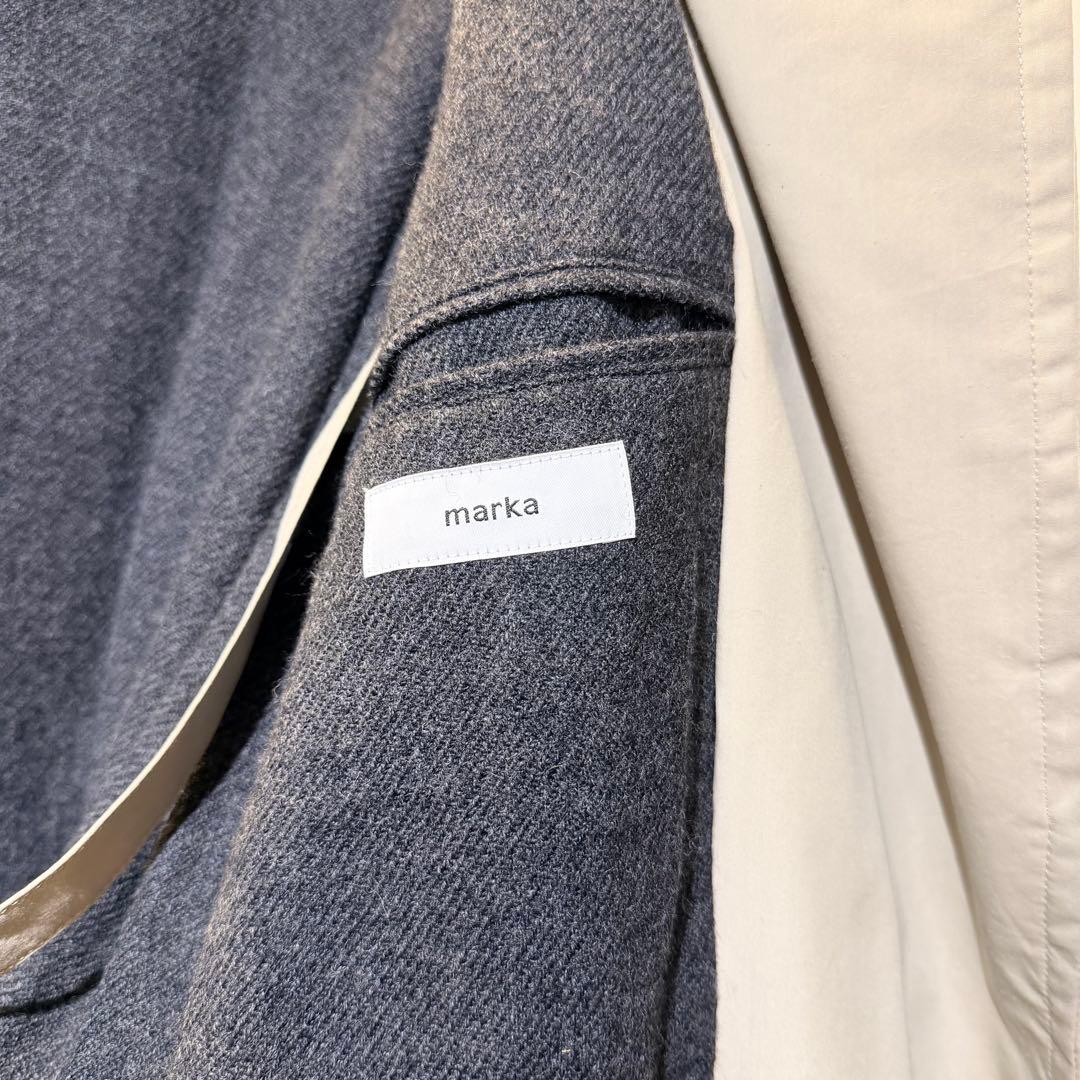 未使用品　marka マーカ　ショールカラーコート
