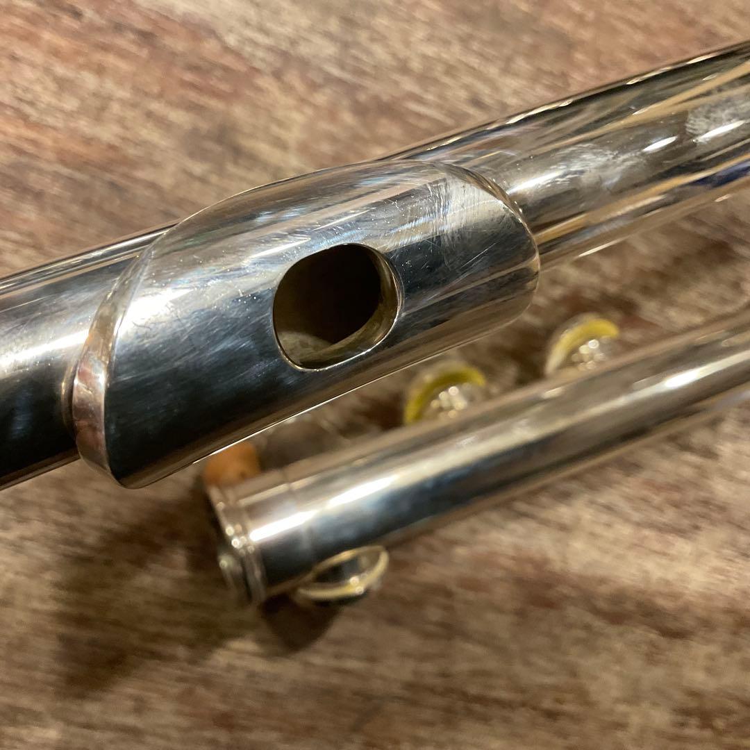 YAMAHA ヤマハ フルート YFL-351 リップ銀製 管体銀メッキ 吹奏