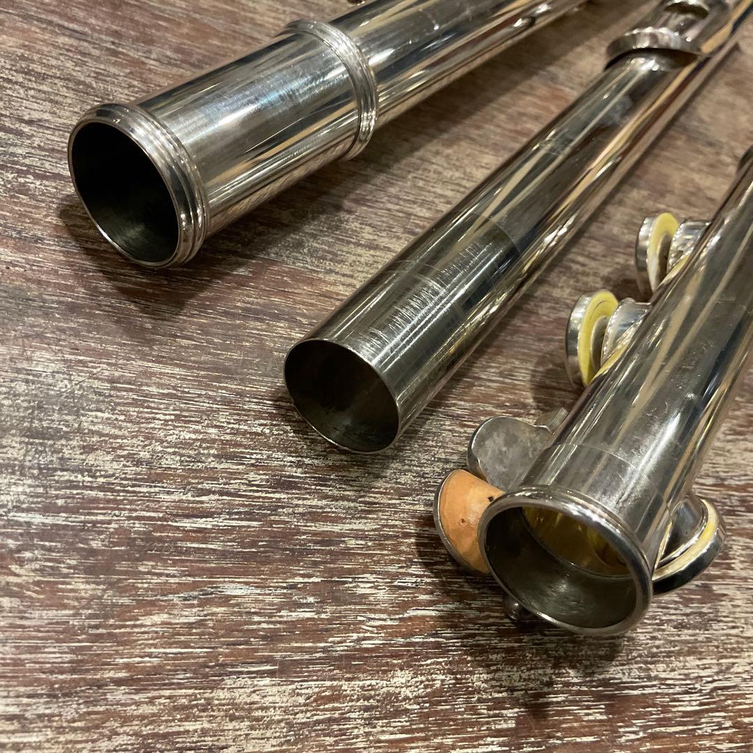 YAMAHA ヤマハ フルート YFL-351 リップ銀製 管体銀メッキ 吹奏