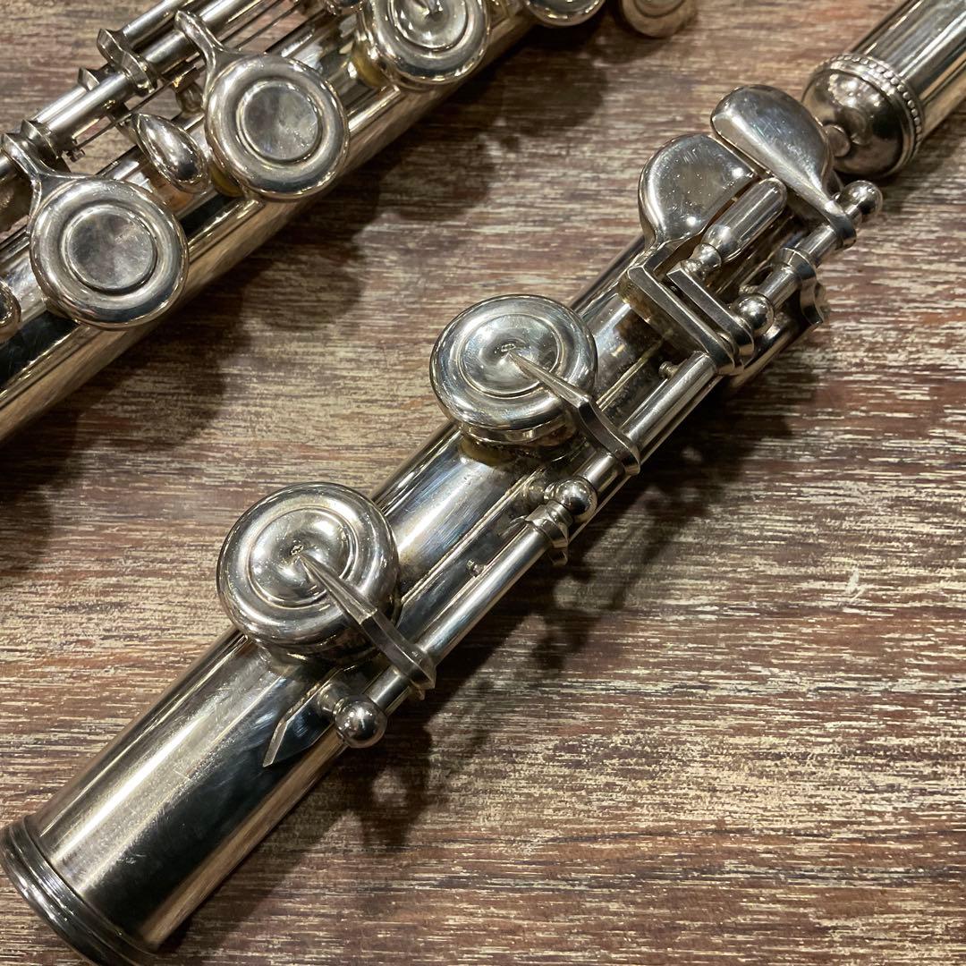 YAMAHA ヤマハ フルート YFL-351 リップ銀製 管体銀メッキ 吹奏