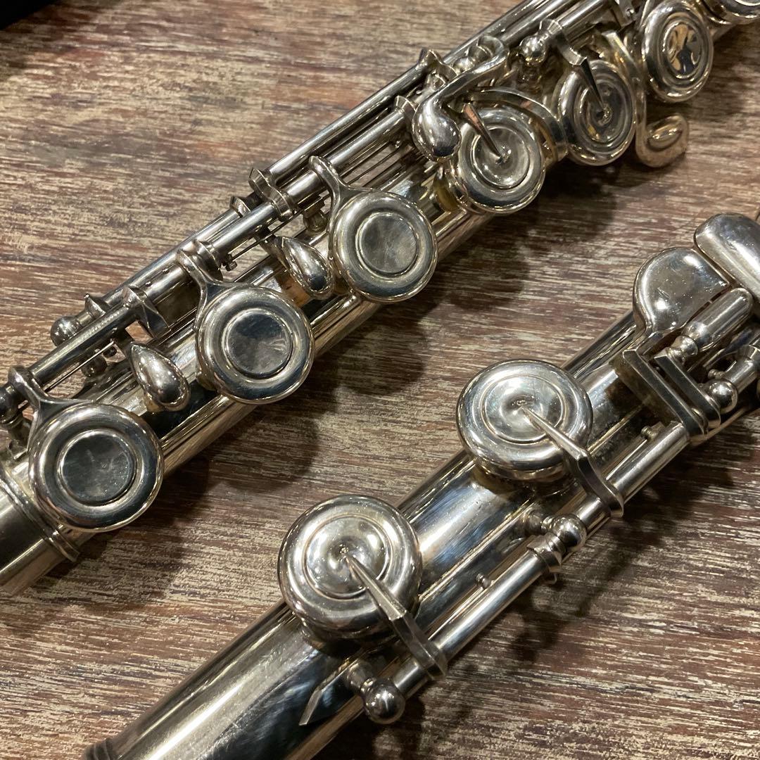 YAMAHA ヤマハ フルート YFL-351 リップ銀製 管体銀メッキ 吹奏