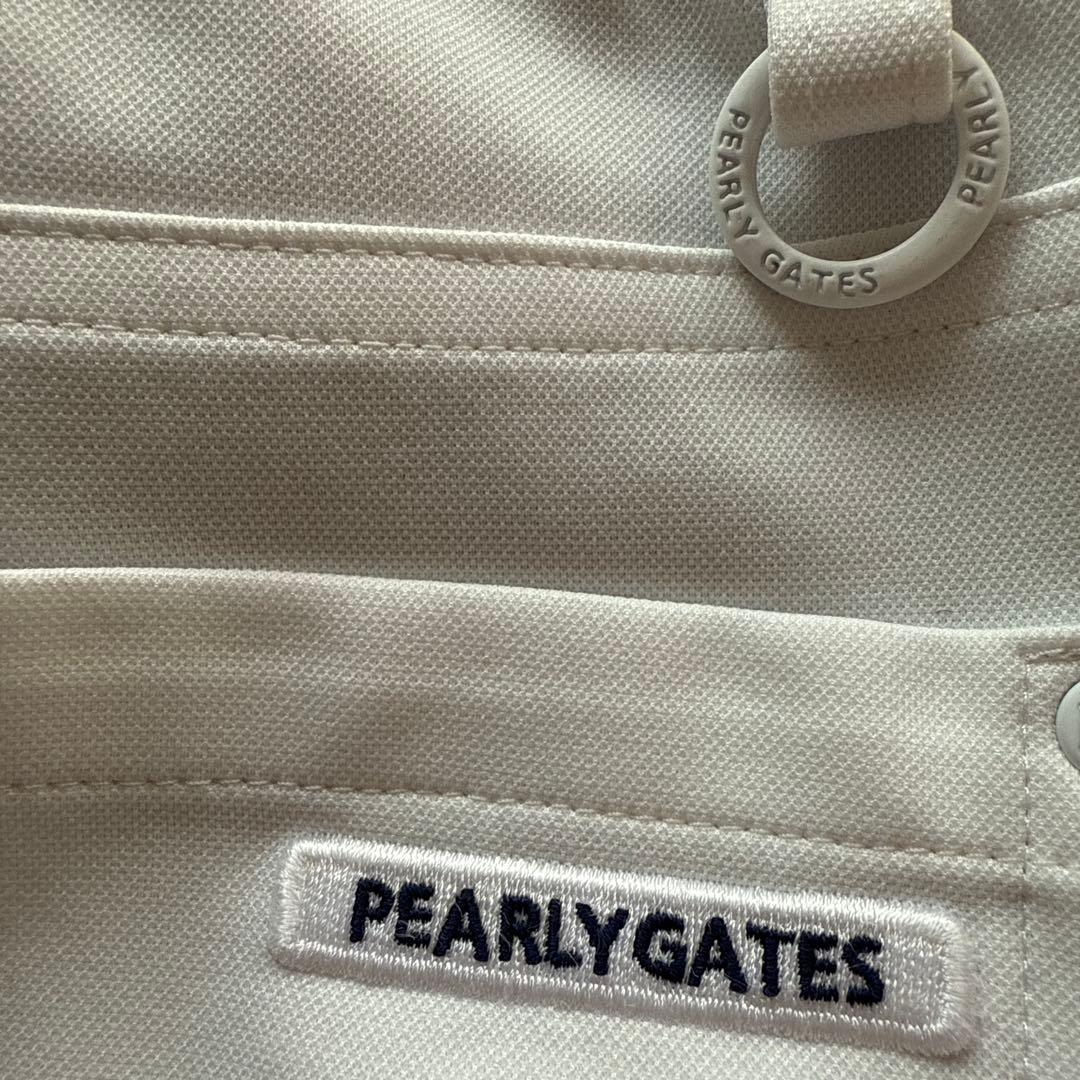 美品　パーリーゲイツ　パンツ　白　ホワイト　4 M〜L相当　色褪せ無し　ジャージ