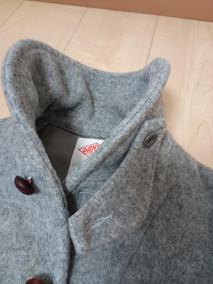 あおママさん専用【美品】DANTON ウールモッサコート/S-Mサイズ/グレー
