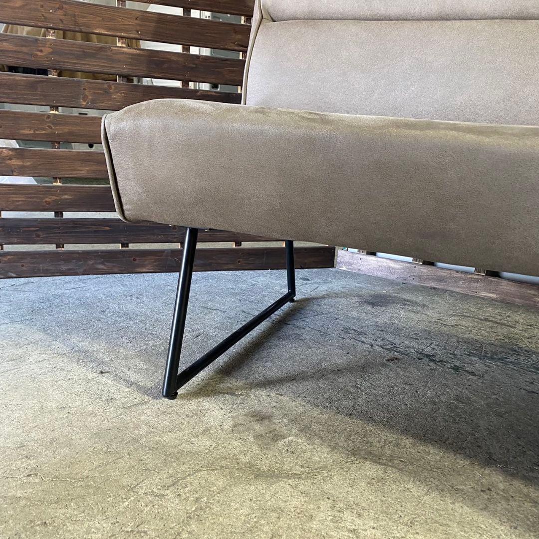 H884\" RELAX FORM マルクトR ソファ レザーテックス グレー