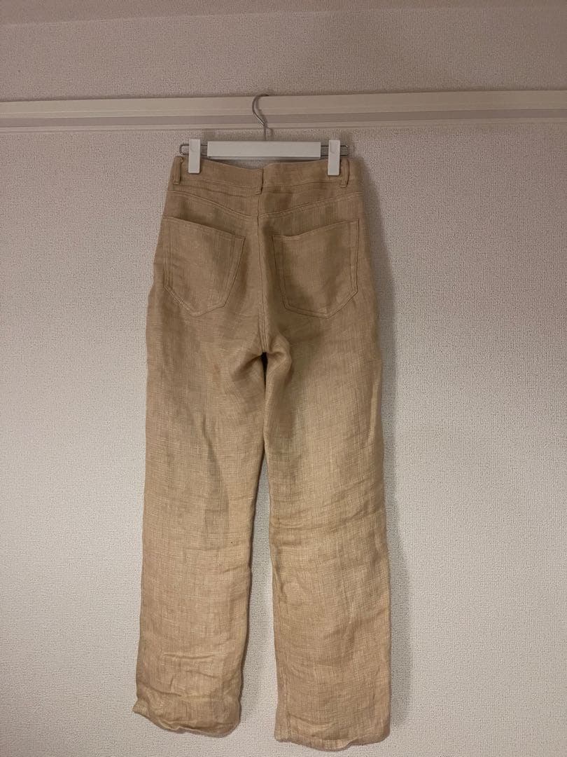 【希少‼️】AURALEE ベージュ カジュアルパンツ