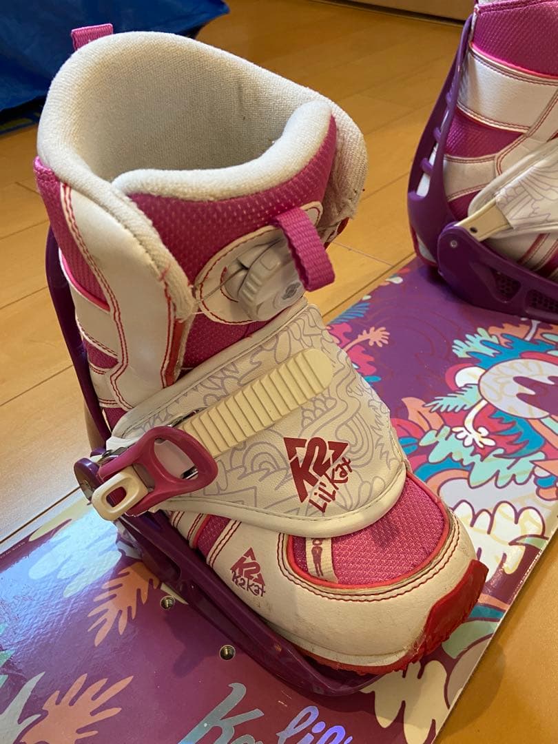 k2スノーボード3点セット✨キッズデビュー