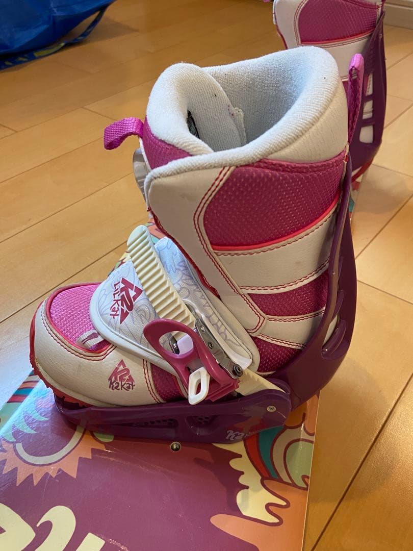 k2スノーボード3点セット✨キッズデビュー