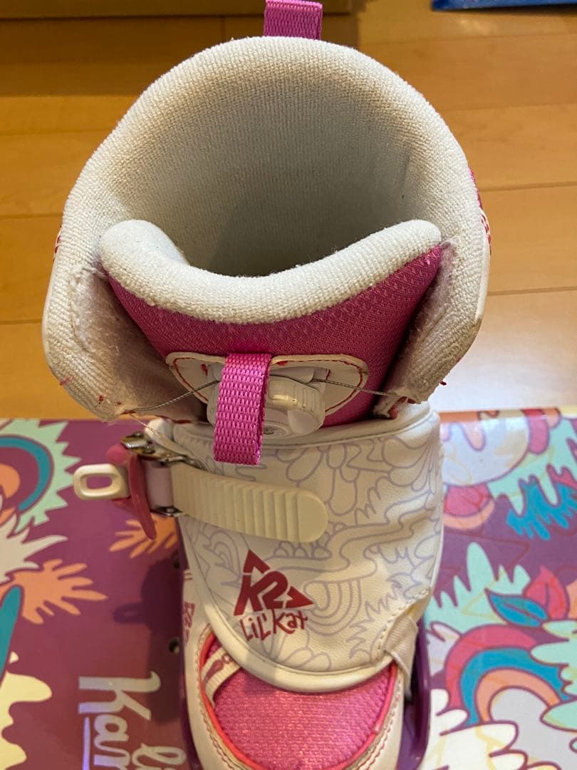 k2スノーボード3点セット✨キッズデビュー