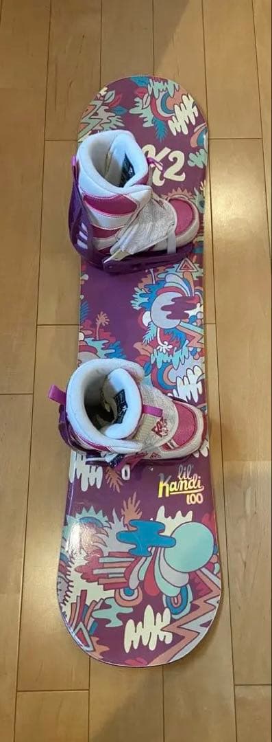 k2スノーボード3点セット✨キッズデビュー