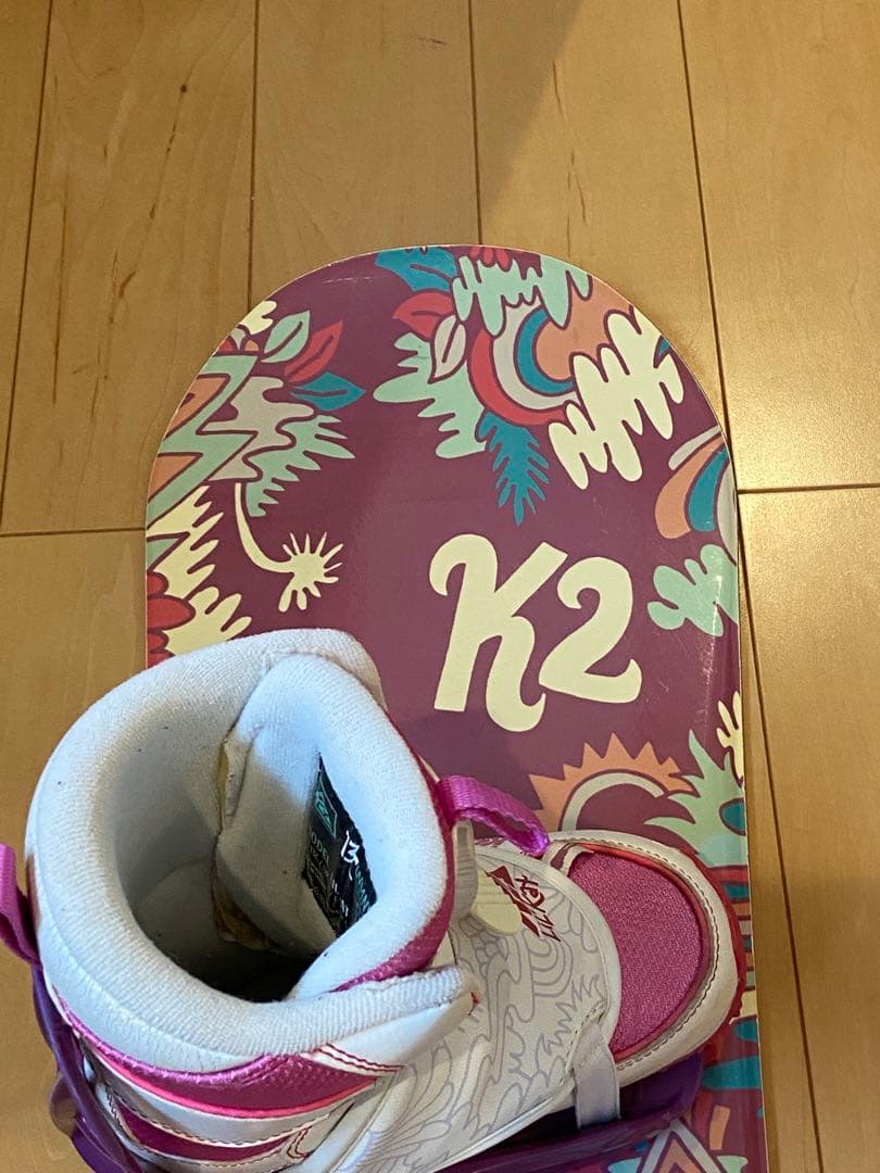 k2スノーボード3点セット✨キッズデビュー