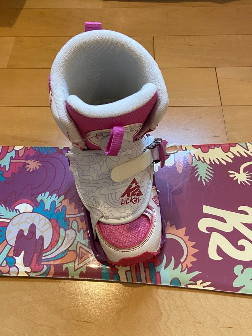 k2スノーボード3点セット✨キッズデビュー