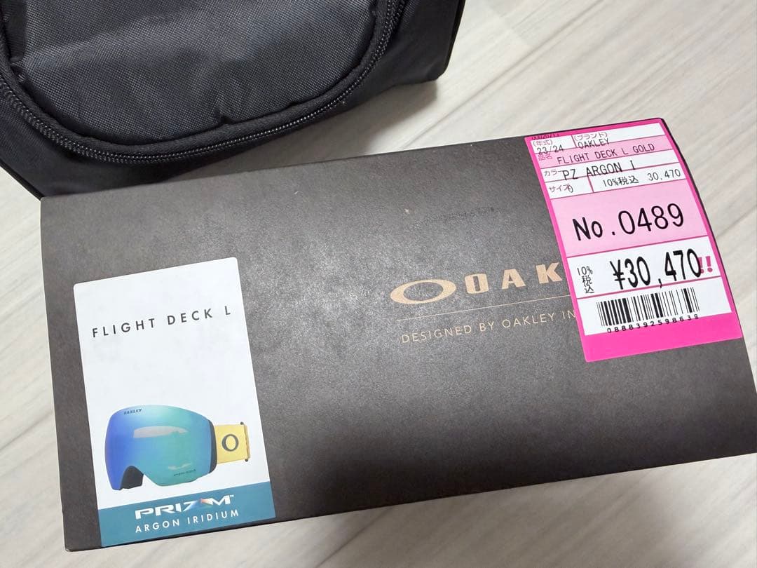 新品☆メンズ　オークリーFLIGHT DECK L ゴーグル