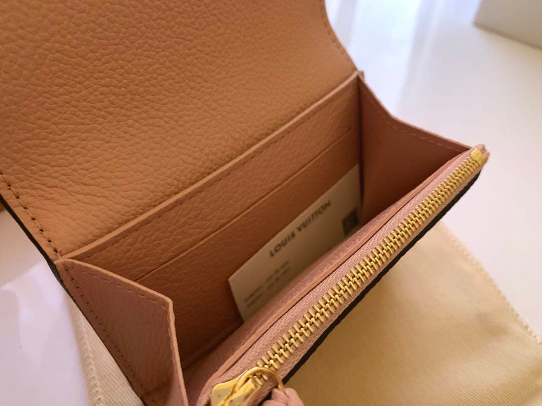 新品　LOUIS VUITTON ポルトモネ・ロザリ ローズ