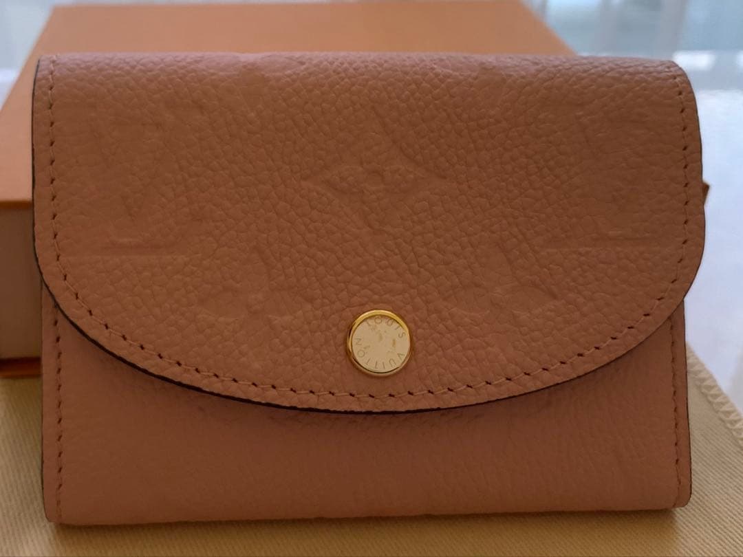 新品　LOUIS VUITTON ポルトモネ・ロザリ ローズ