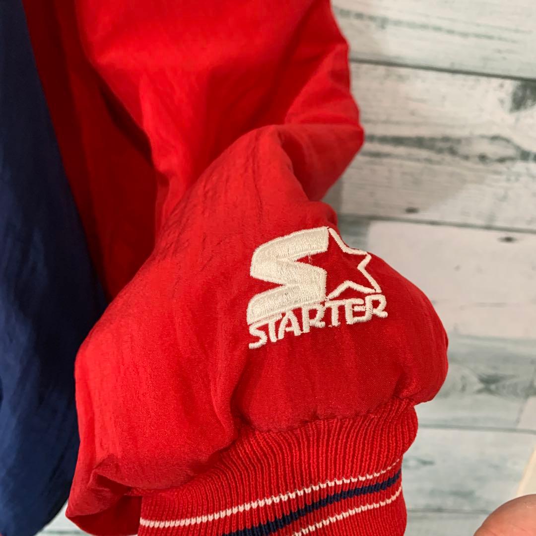 入手困難 90s USA製 STARTER MLB インディアンス スタジャン