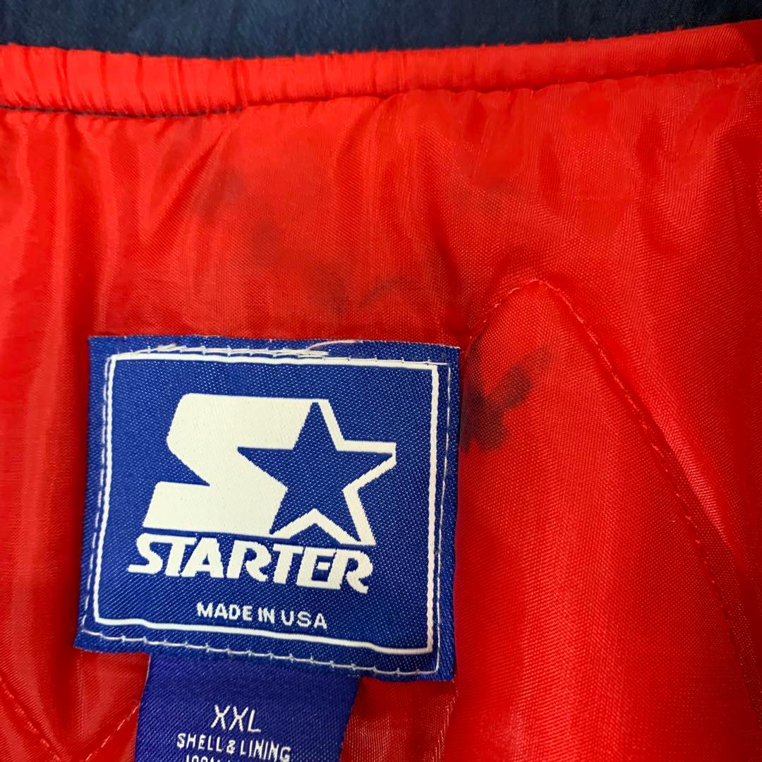 入手困難 90s USA製 STARTER MLB インディアンス スタジャン