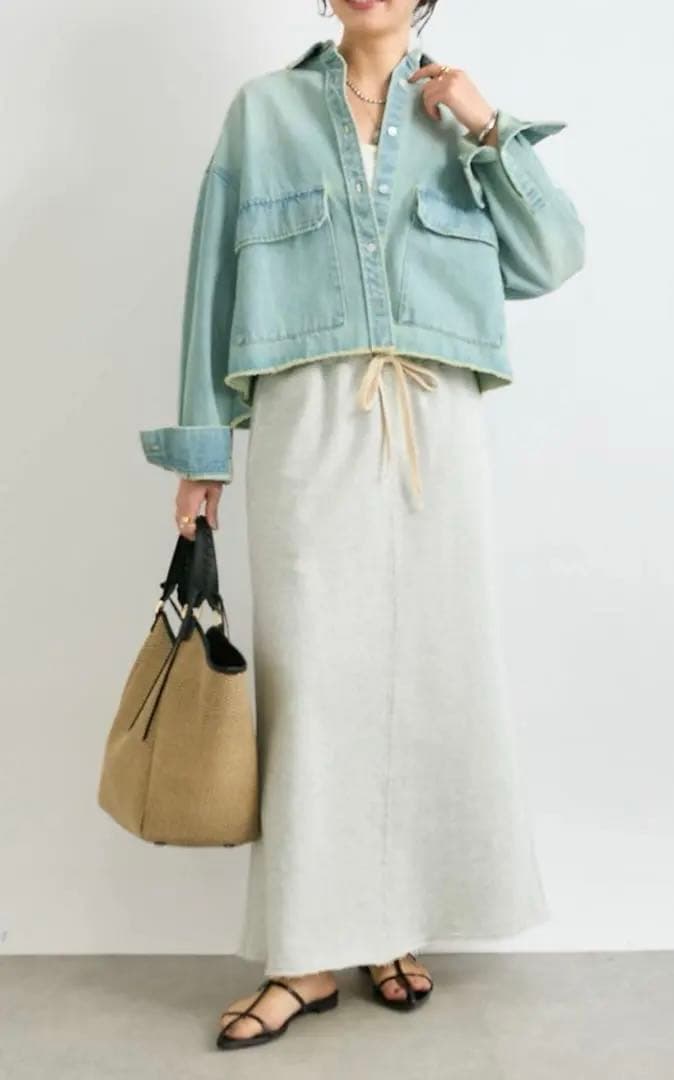 【新品同様】今期 リヴドロワCITYバスケットトート2 かごバック