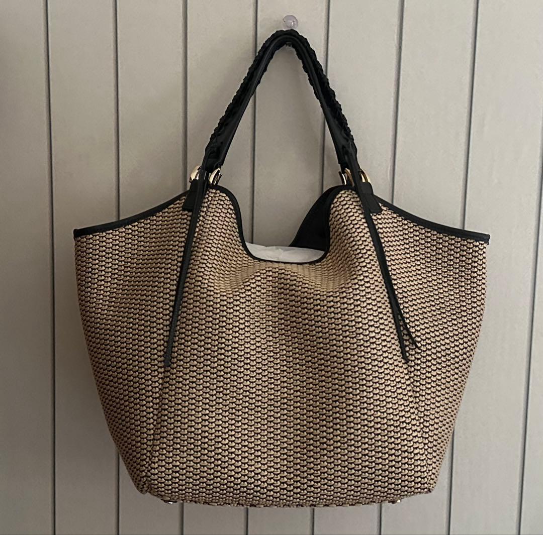 【新品同様】今期 リヴドロワCITYバスケットトート2 かごバック