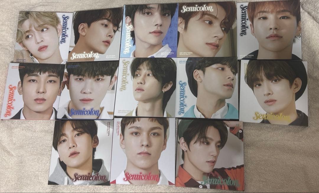 SEVENTEEN semicolon デジパック 13冊