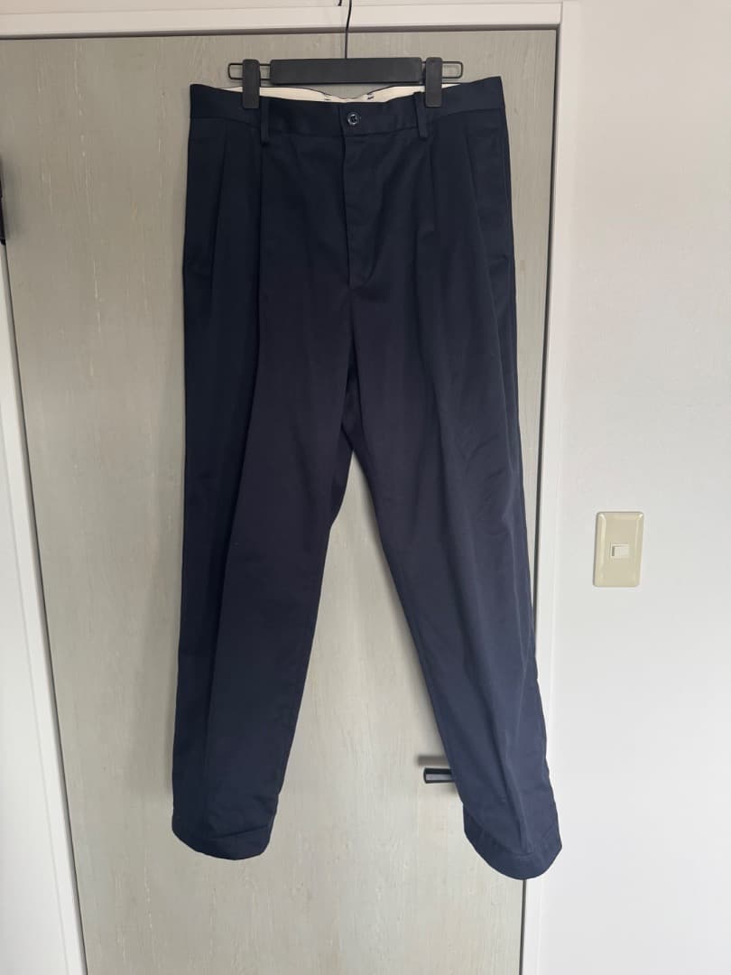 ワコマリア DOUBLE PLEATED CHINO TROUSERS
