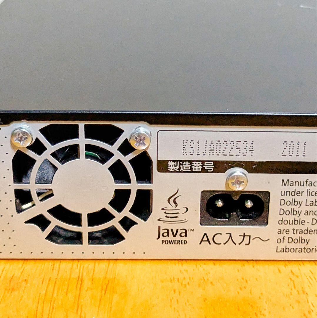 Panasonic　ブルーレイレコーダー HDD 500GB→2TB増量換装済