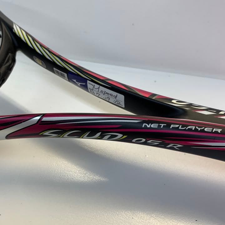 ☆美品☆ MIZUNO SCUD 05-R  (黒×ピンク×イエロー)  1U