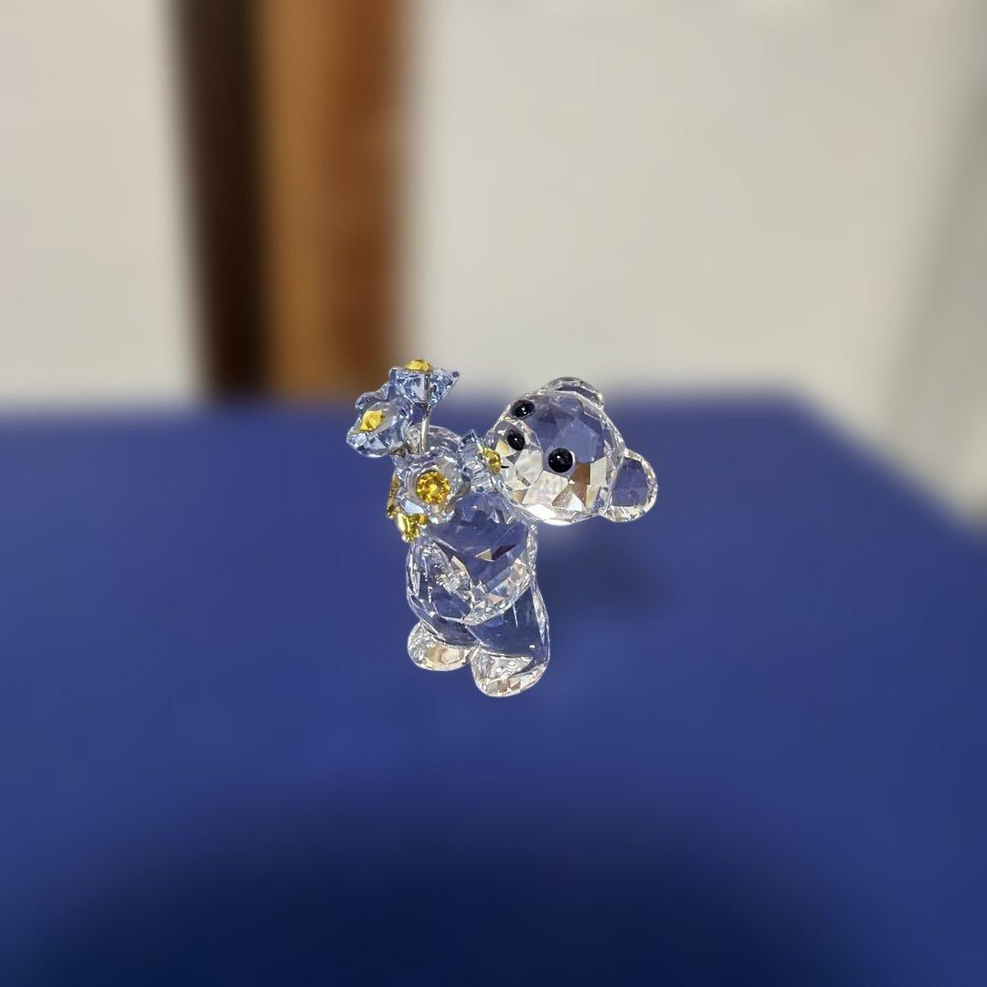 スワロフスキー　KRISベア Forget-me-not