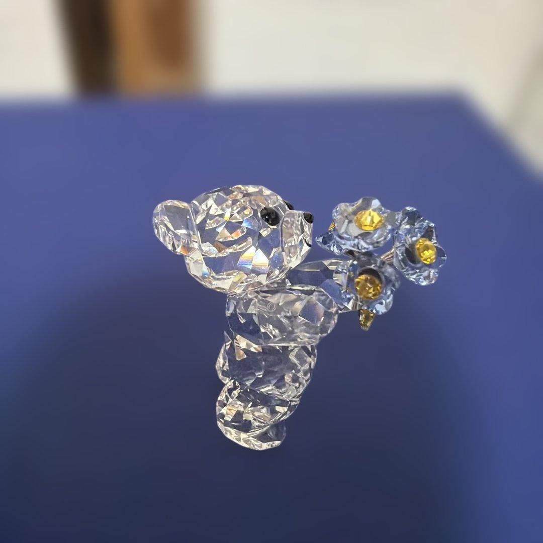 スワロフスキー　KRISベア Forget-me-not